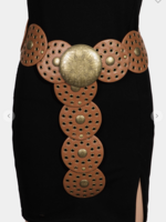 Choosing You Belt BROWN/GOLD