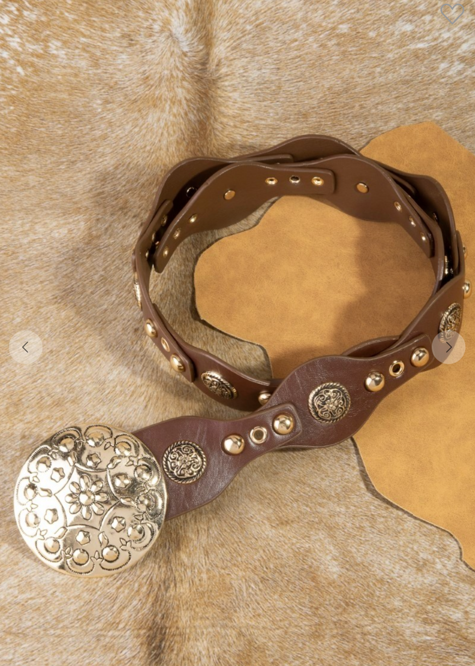 Stay Cowgirl Belt BROWN