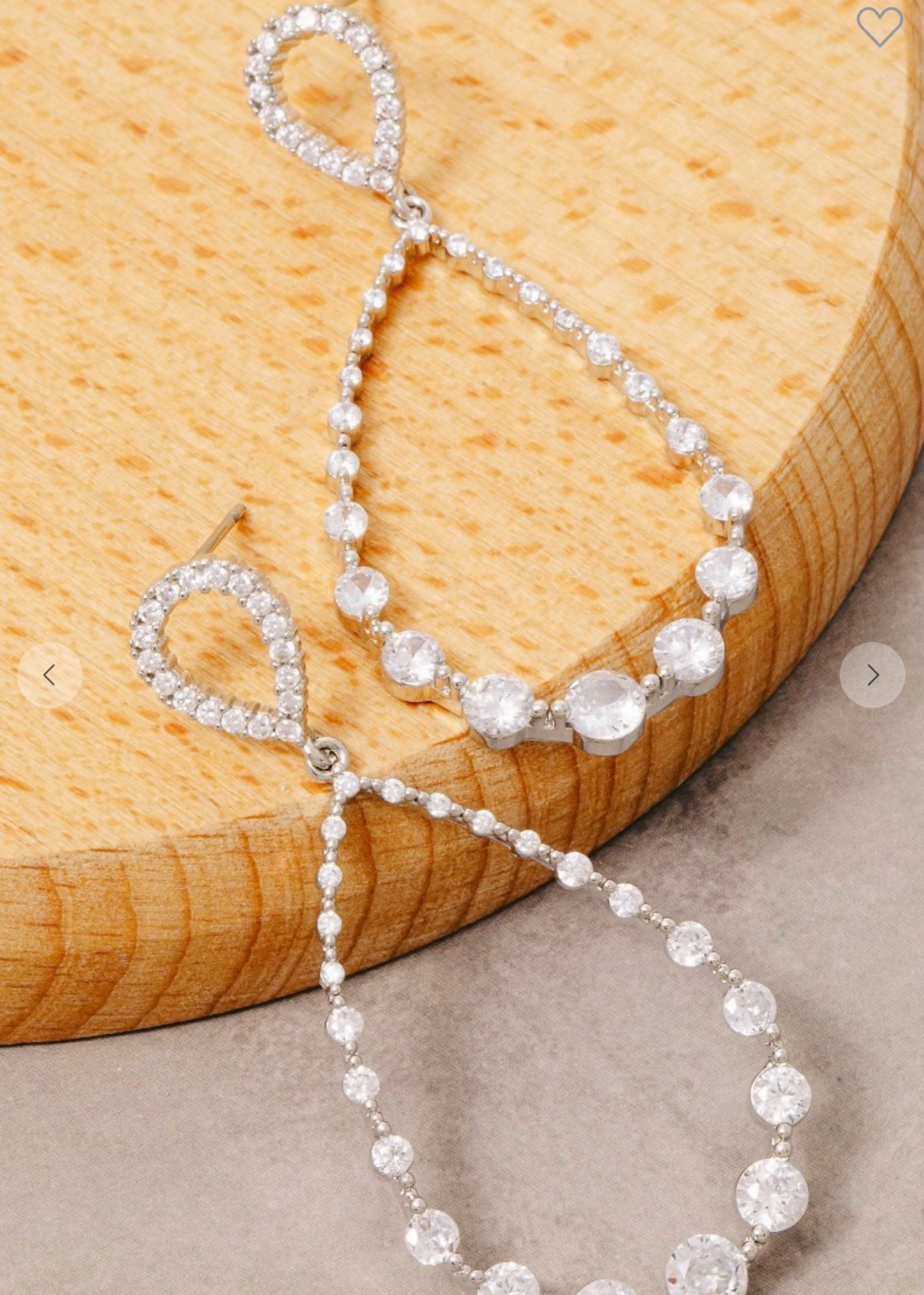 Clear As Day Earrings