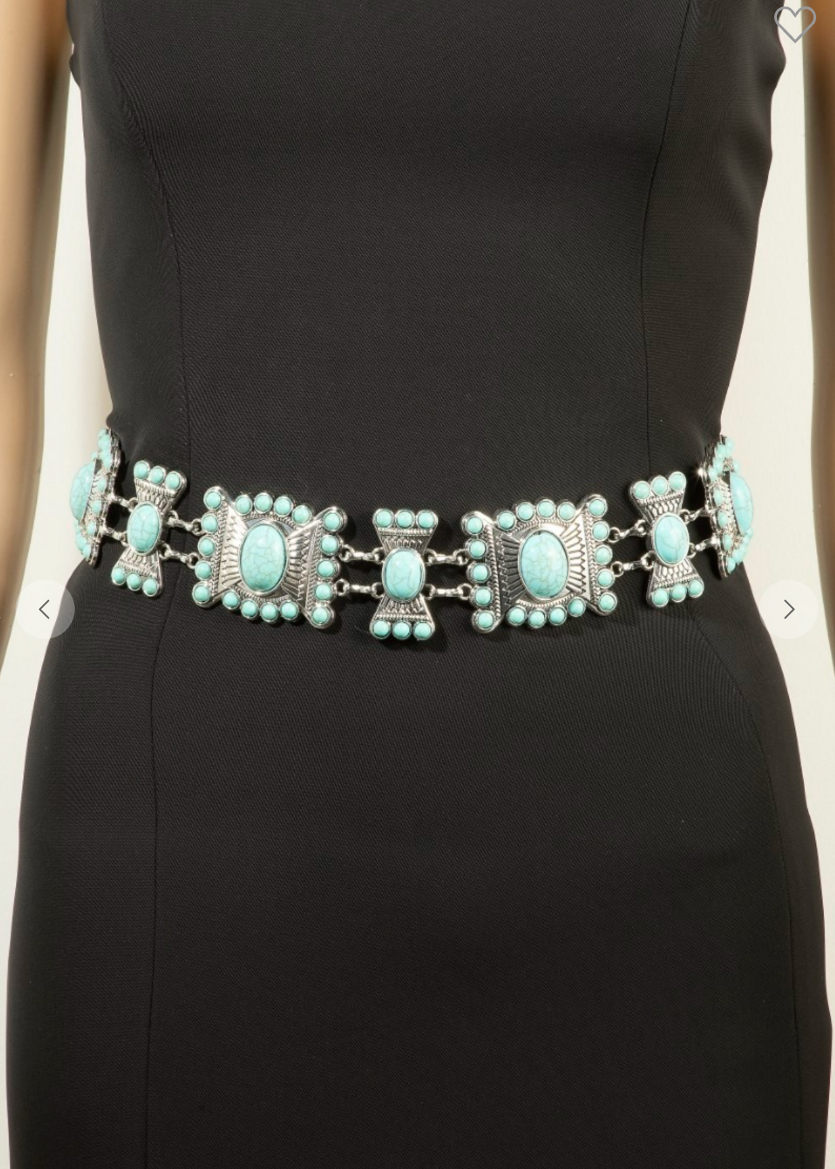 All In Your Mind Chain Belt  SILVER