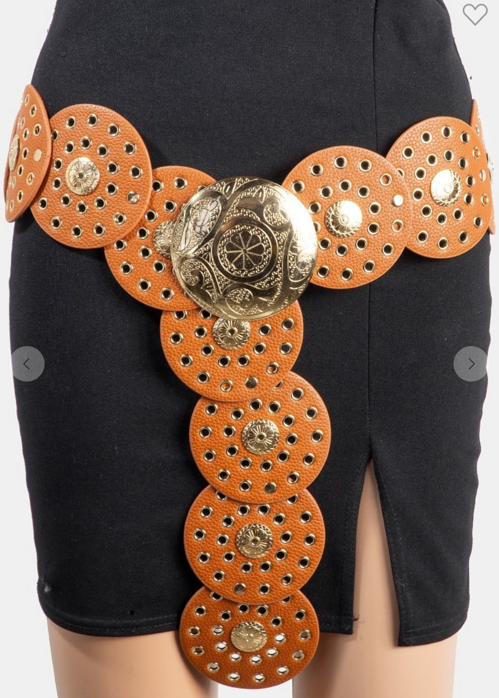 Living The Boho Life Belt GOLDEN BROWN