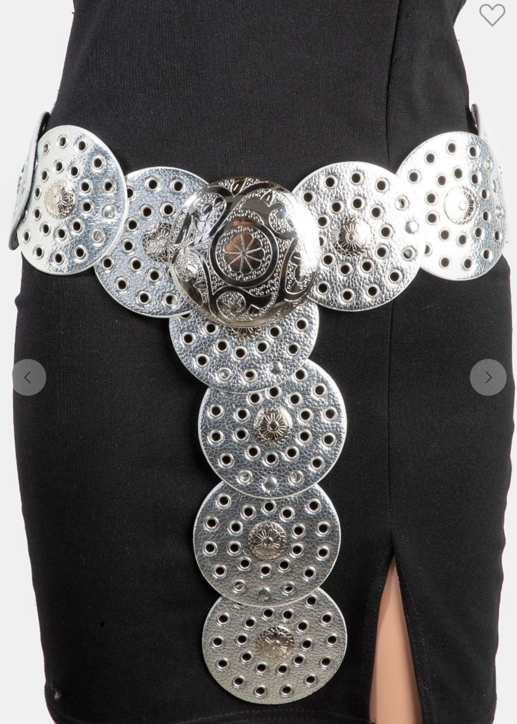 Living The Boho Life Belt SILVER