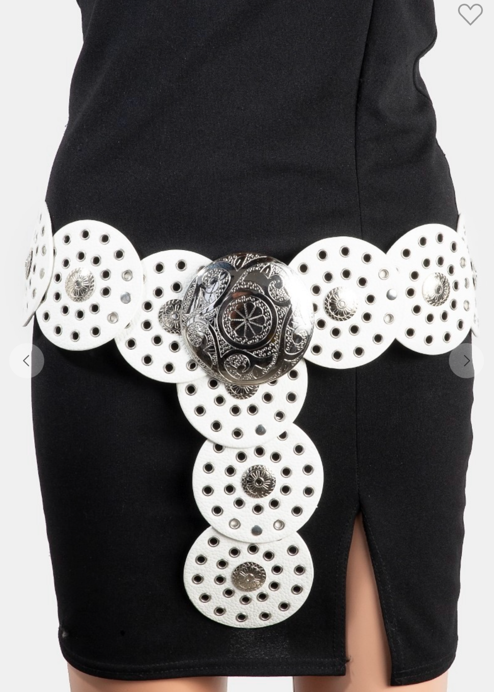 Living The Boho Life Belt WHITE