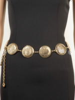 Give Me It All Chain Belt GOLD