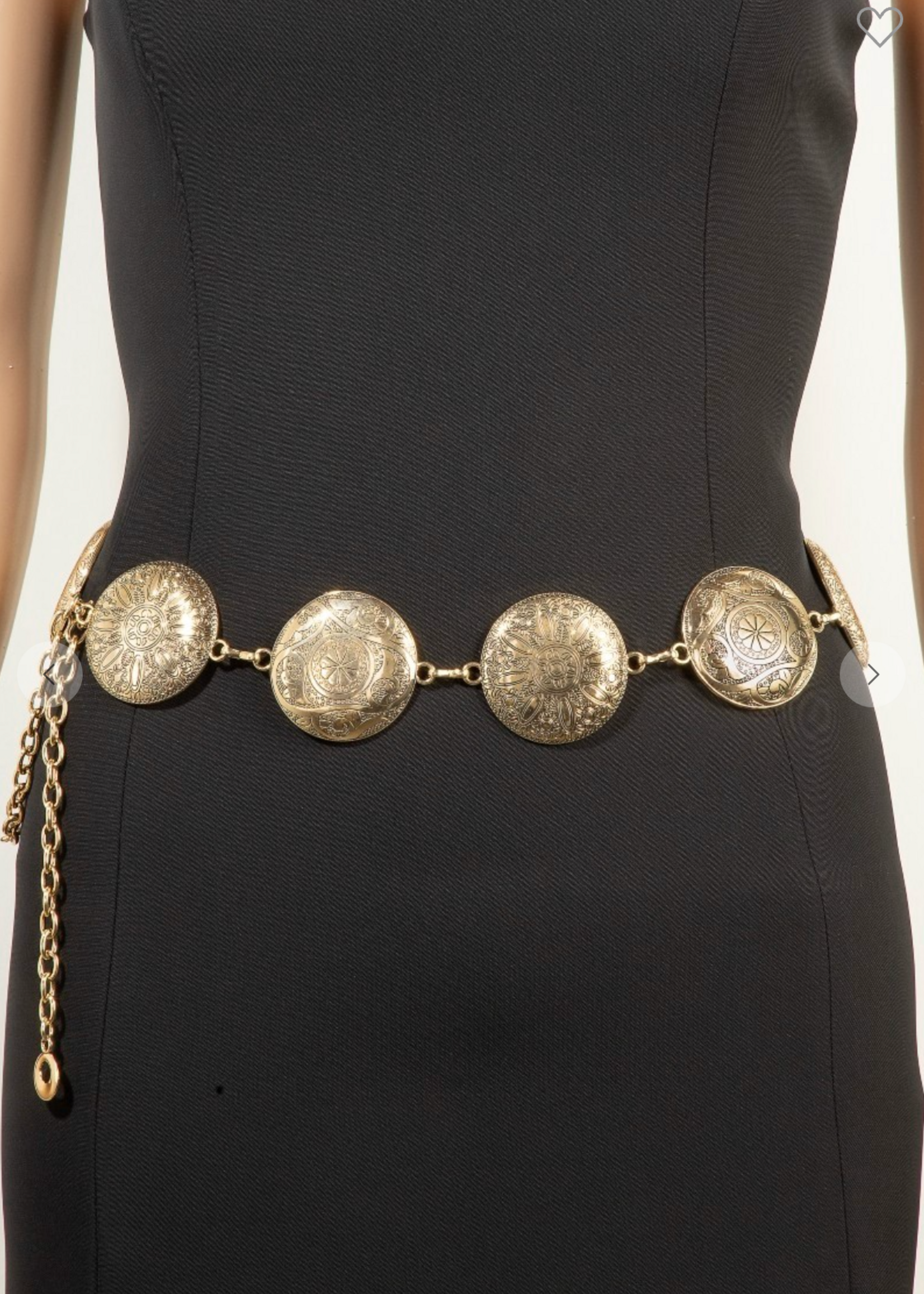 Give Me It All Chain Belt GOLD