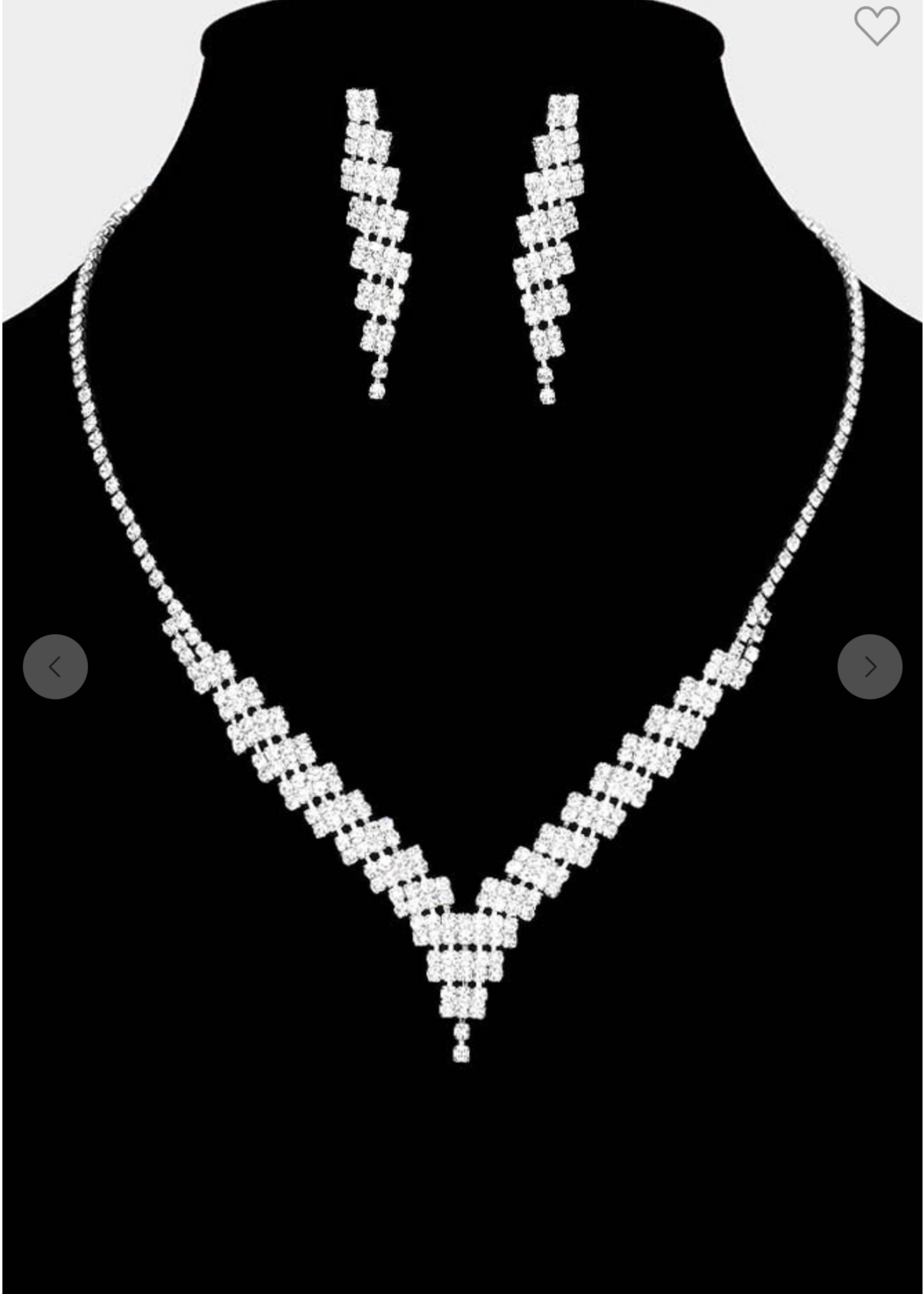 No More Mistakes Necklace Set