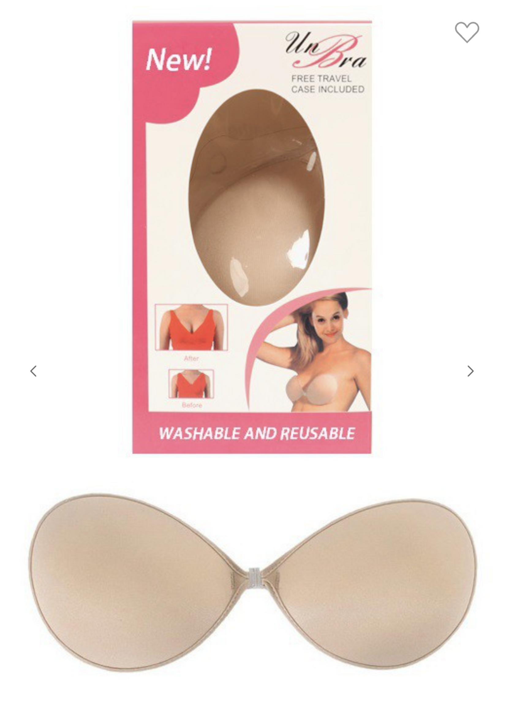 Lightweight Adhesive Bra Cups *FINAL SALE*