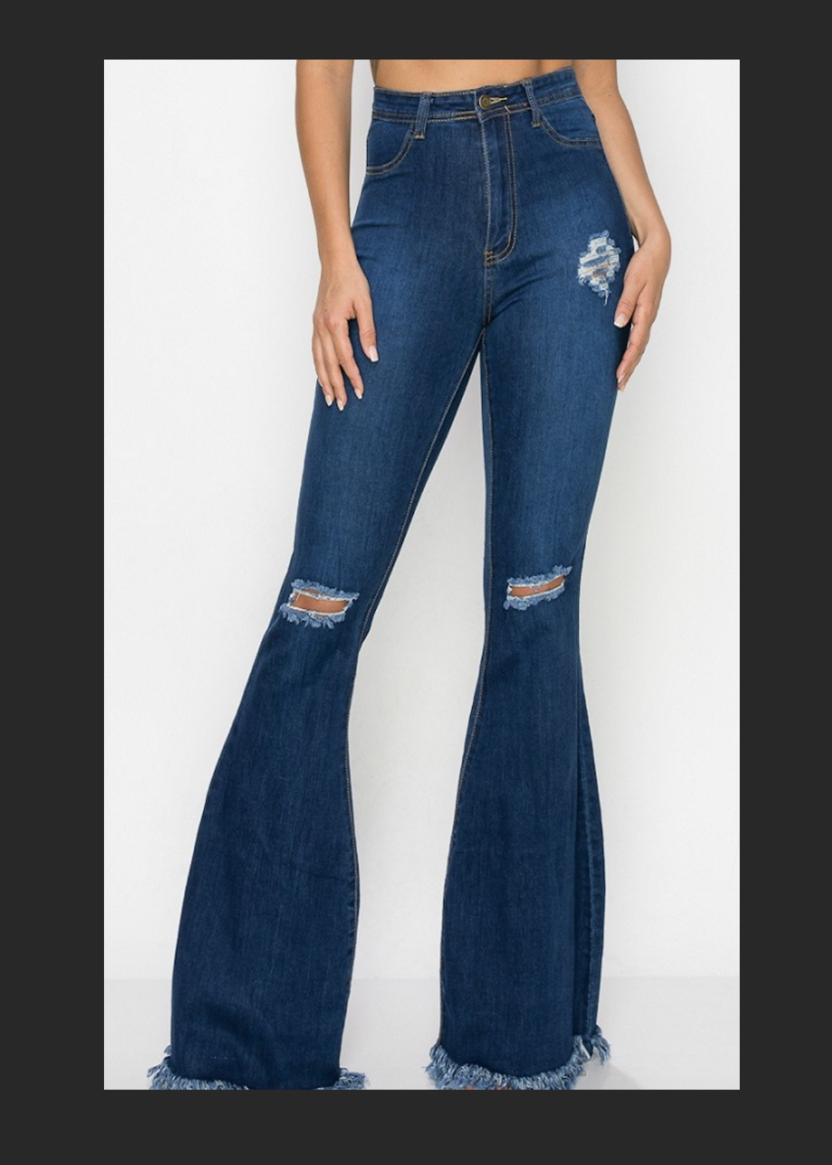 Denim Flare High Rise Jean