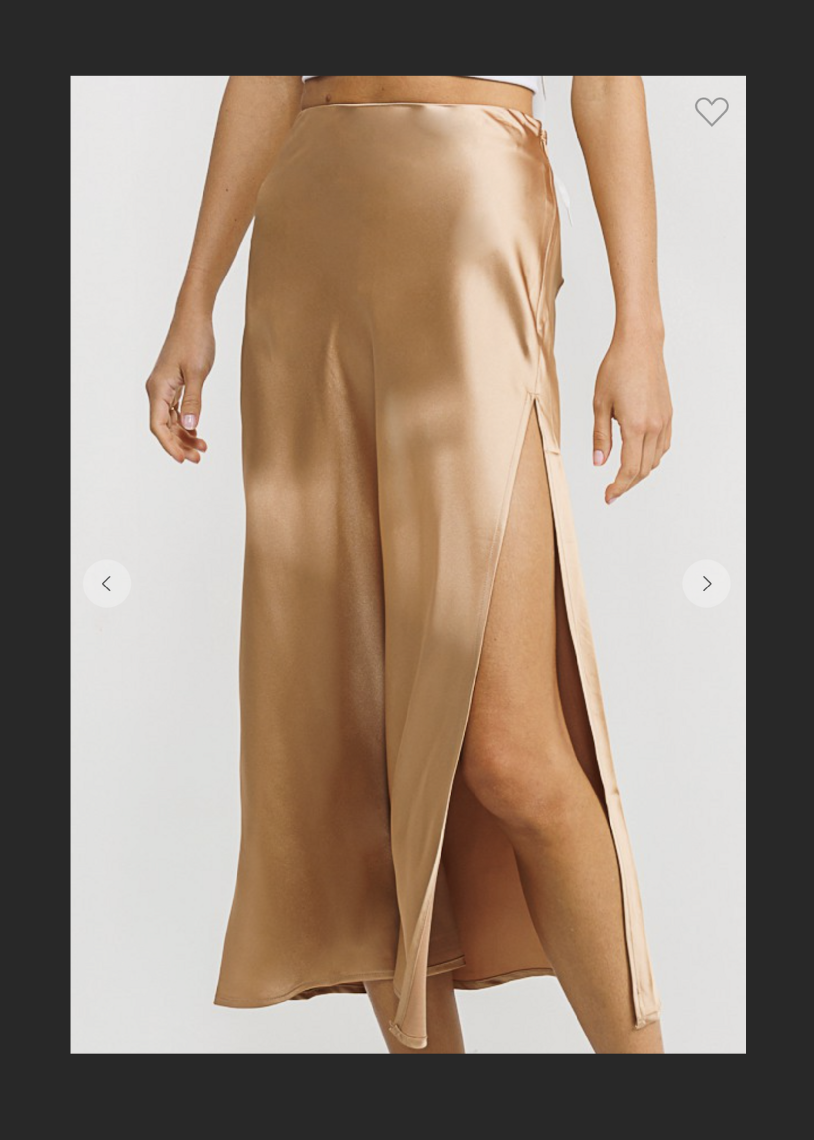 Champagne Elegance Skirt