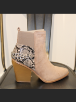 Snake chain bootie *FINAL SALE*