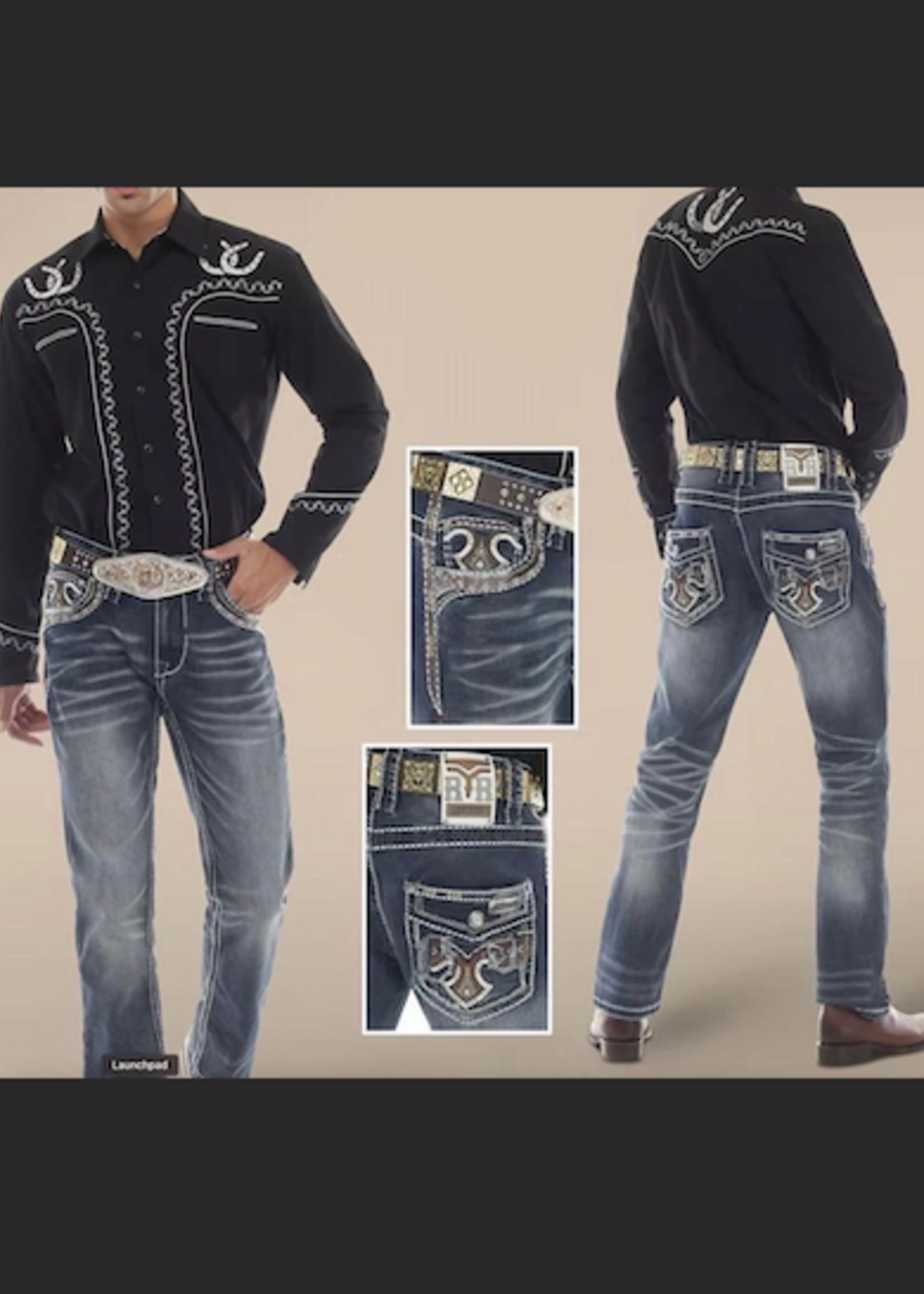 Me Olvide De Ti Straight Jeans