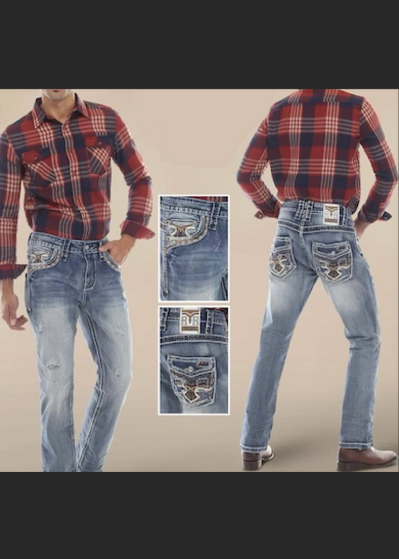 El Amor Que Yo Te Daba Straight Leg Jeans