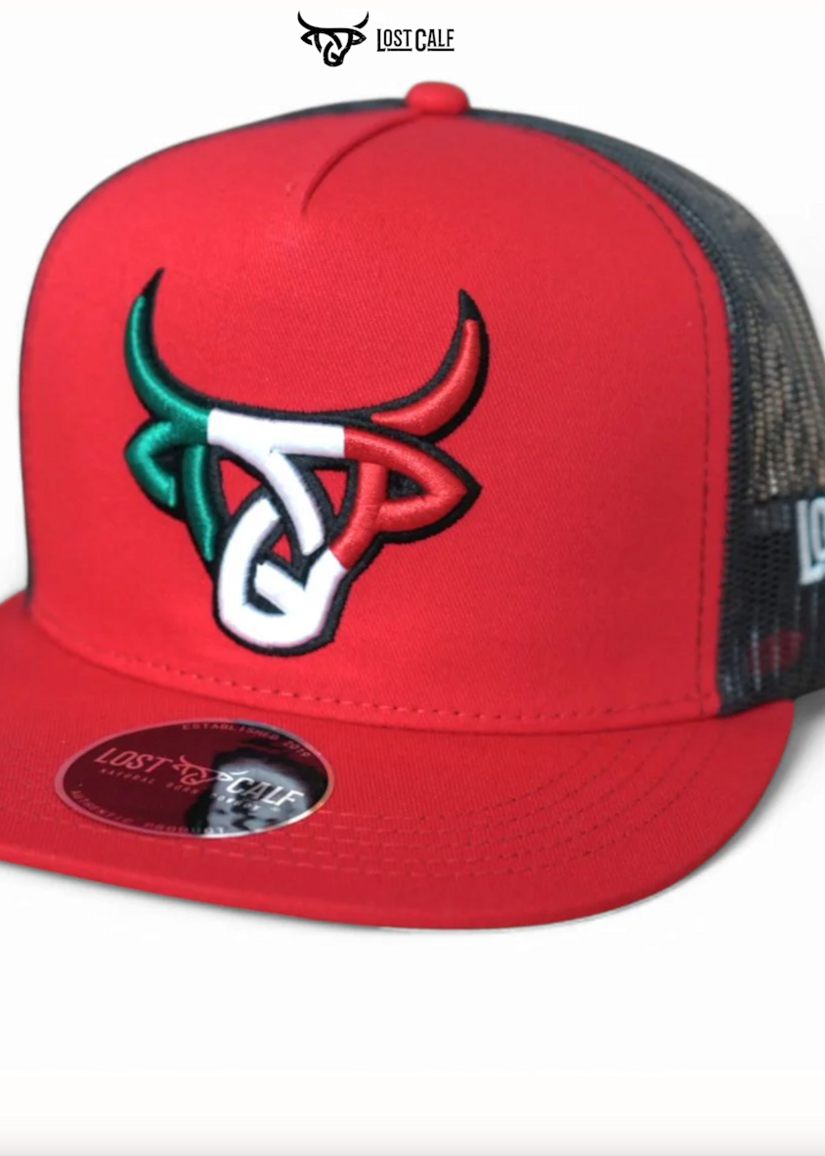 Mexicalf Red/Black Flat