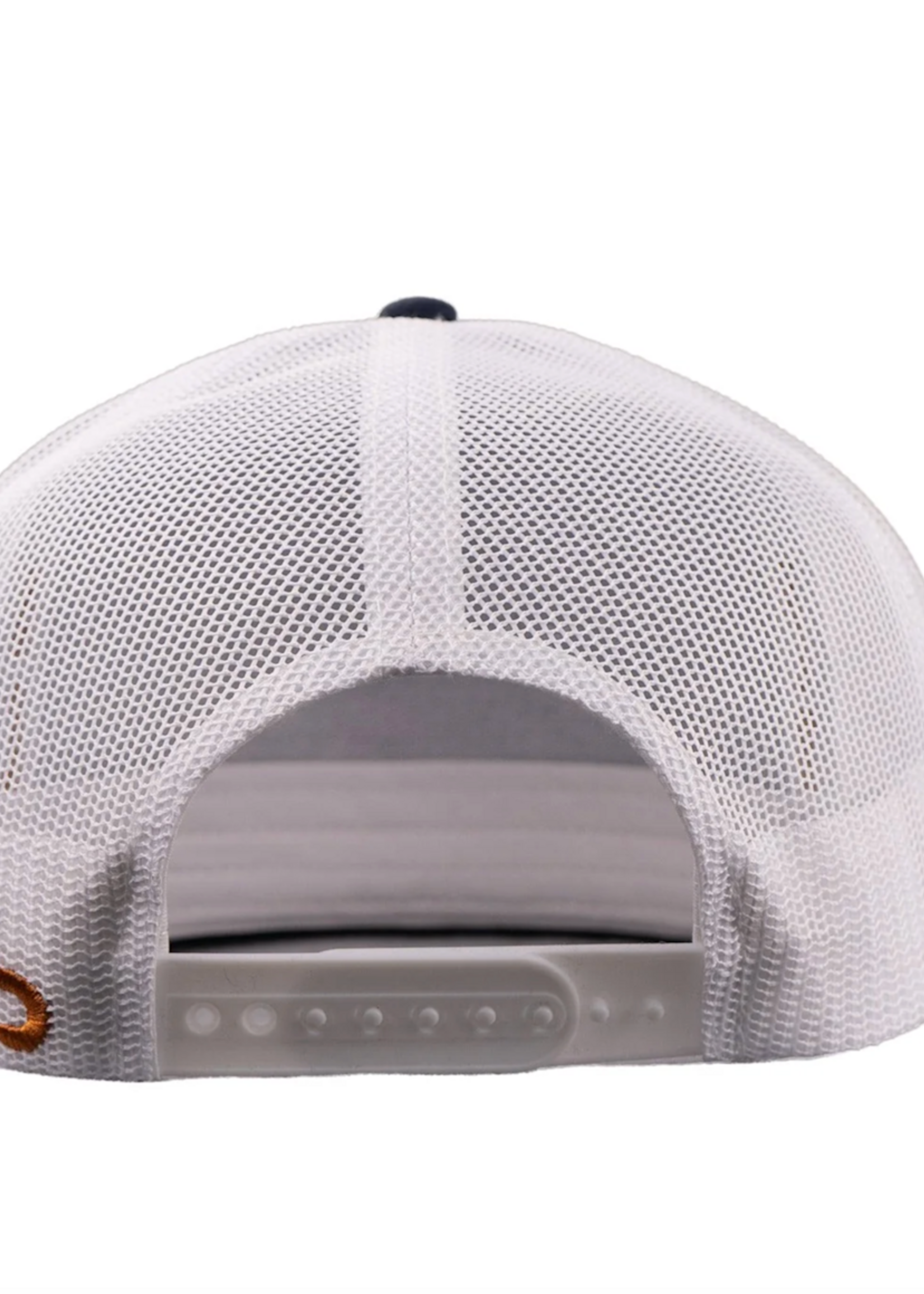 Lazy J Ranch Navy & White Wildfire Classic Rope Trucker Hat