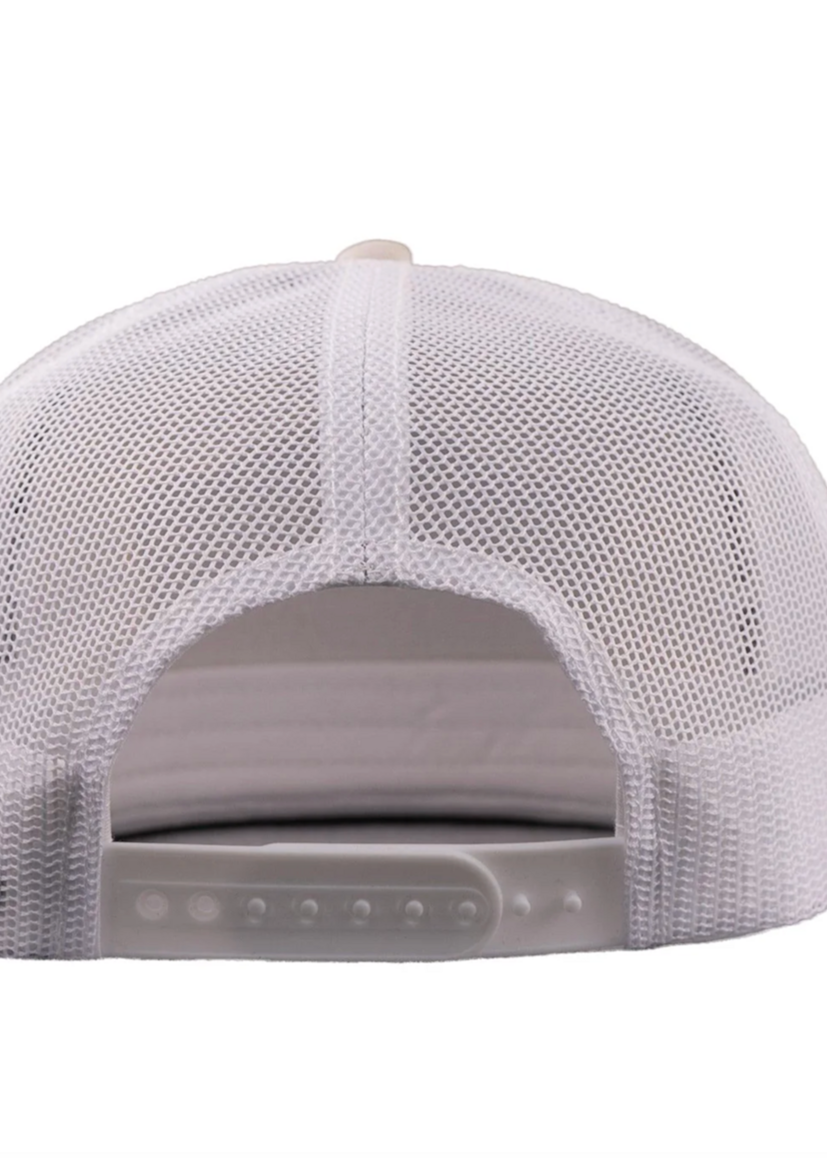 Lazy J Ranch Tan & White Texas Rust Classic Rope Trucker Hat