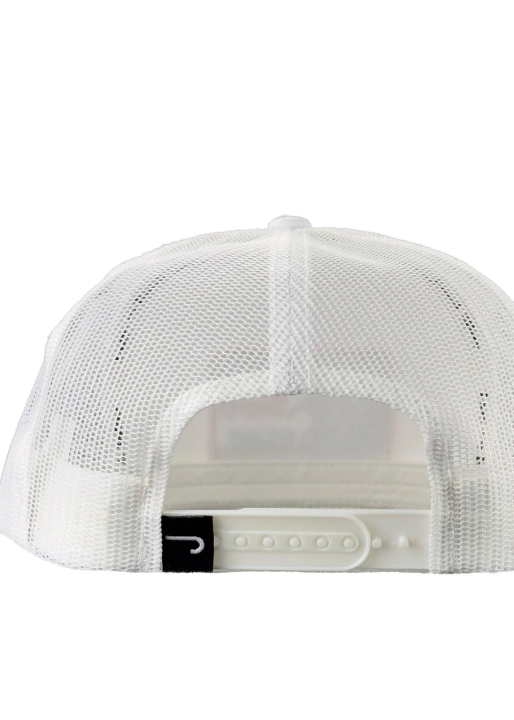 Lazy J Ranch White Rio Grande Classic Five Panel Trucker Hat