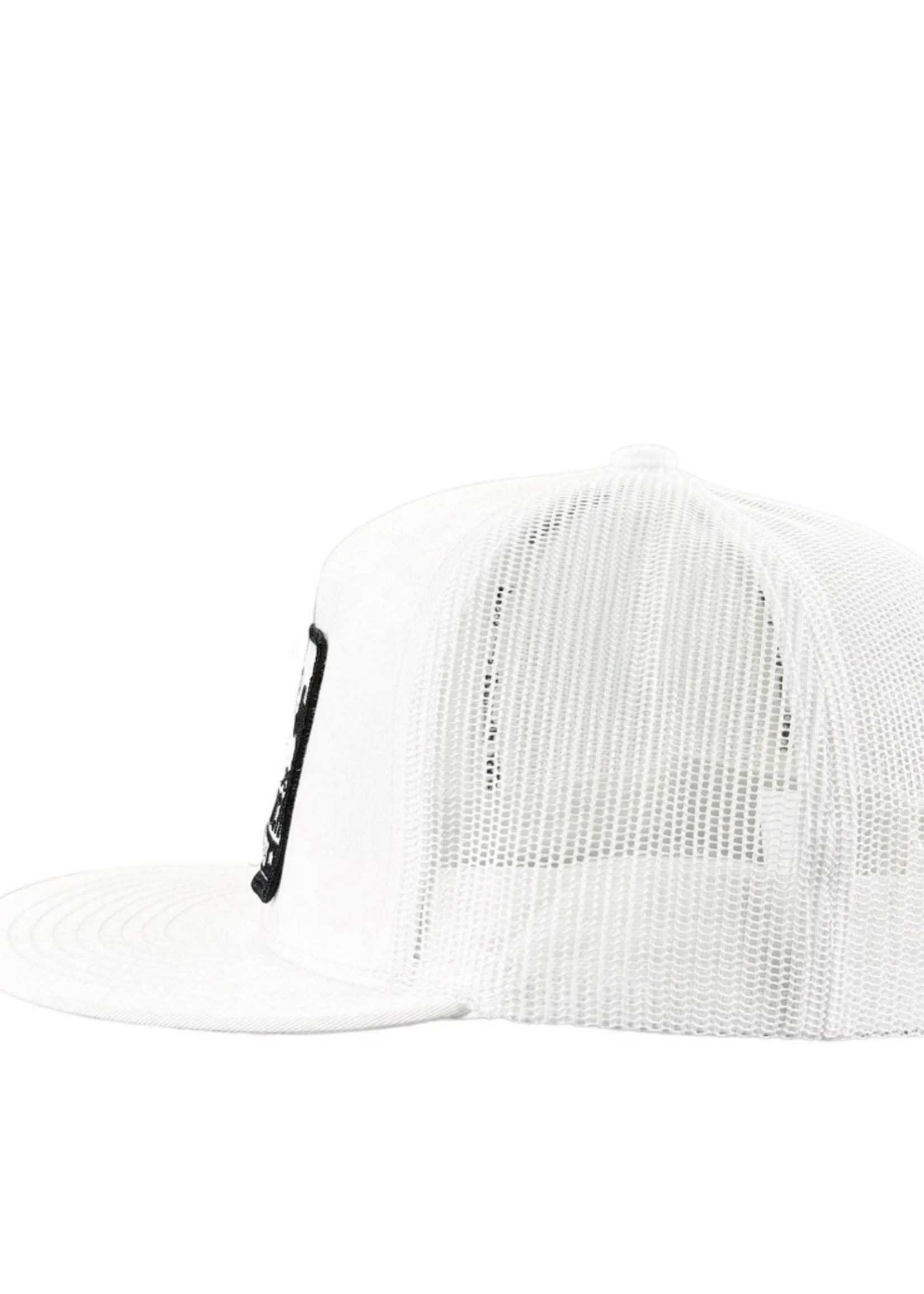 Lazy J Ranch White Legado Classic Five Panel Trucker Hat