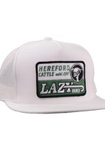 Lazy J Ranch White Shafter Classic Five Panel Trucker Hat