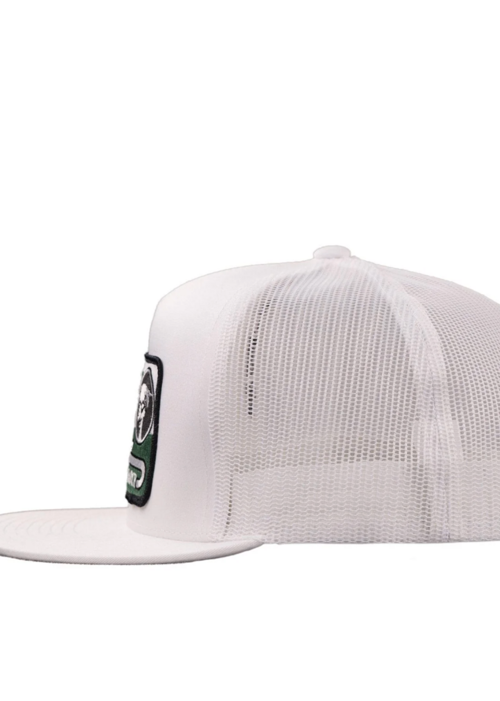 Lazy J Ranch White Shafter Classic Five Panel Trucker Hat