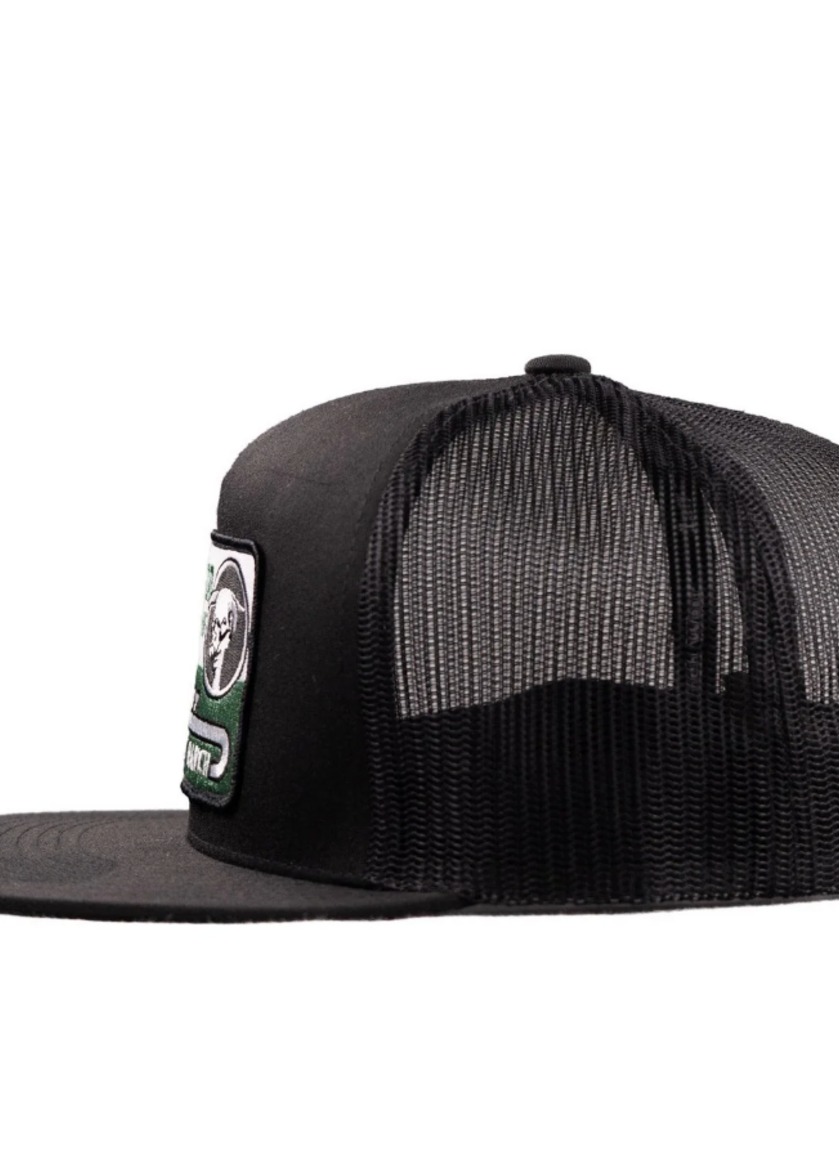 Lazy J Ranch Black Shafter Classic Five Panel Trucker Hat