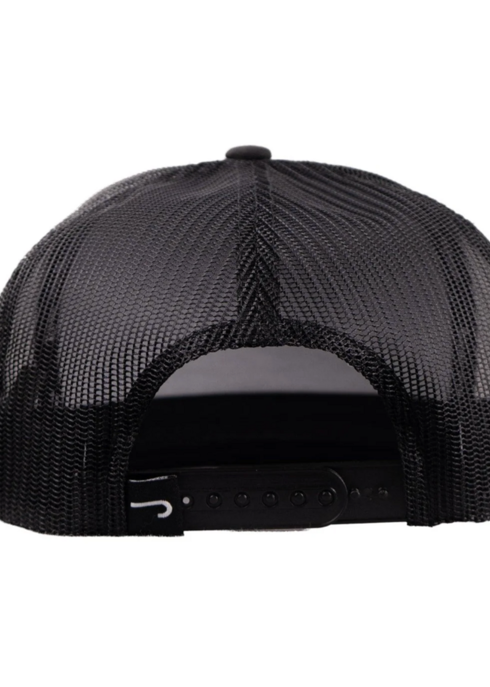 Lazy J Ranch Black Shafter Classic Five Panel Trucker Hat