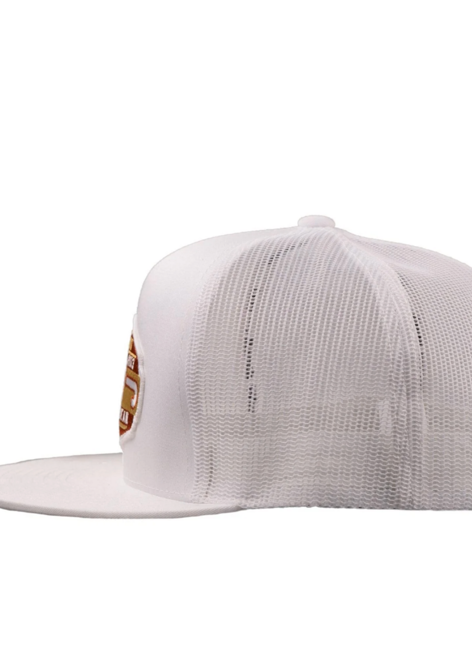 Lazy J Ranch White Pecos Classic Five Panel Trucker Hat