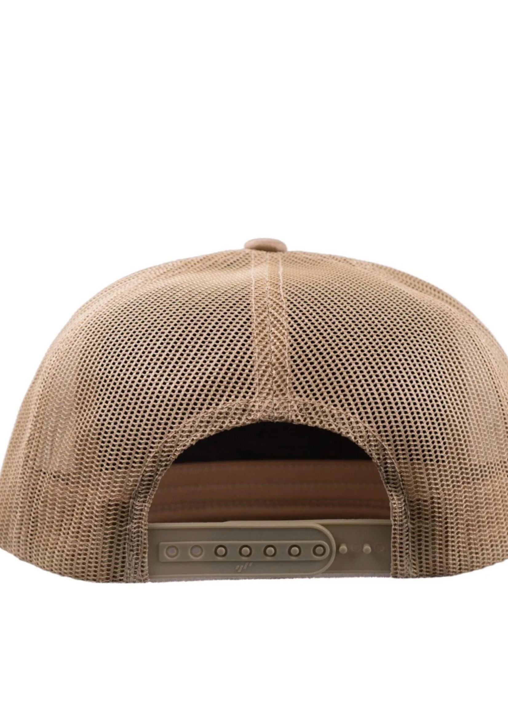 Lazy J Ranch Camo & Tan Freedom Classic Five Panel Trucker Hat