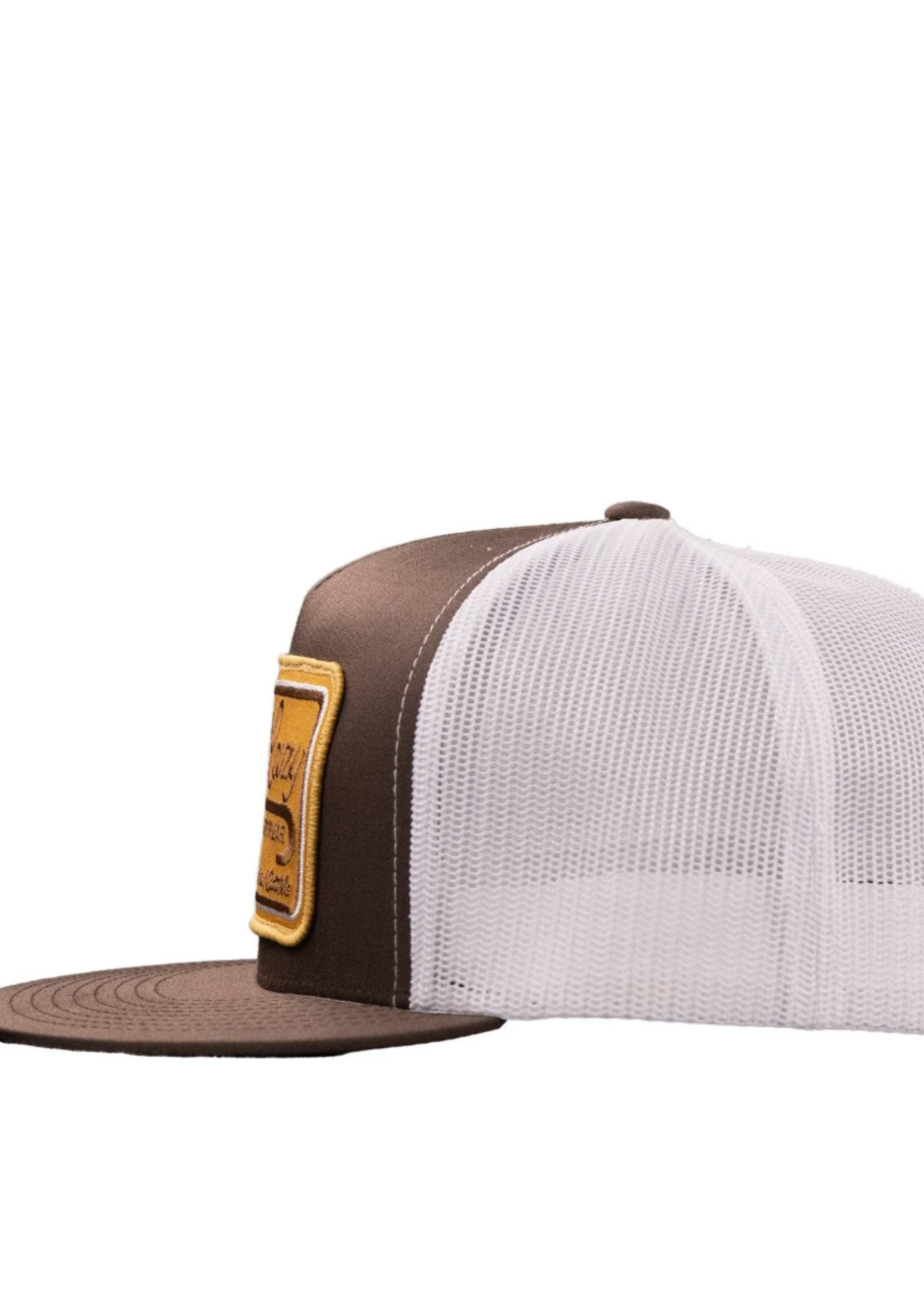 Lazy J Ranch Brown & White Dust Storm Classic Five Panel Trucker Hat