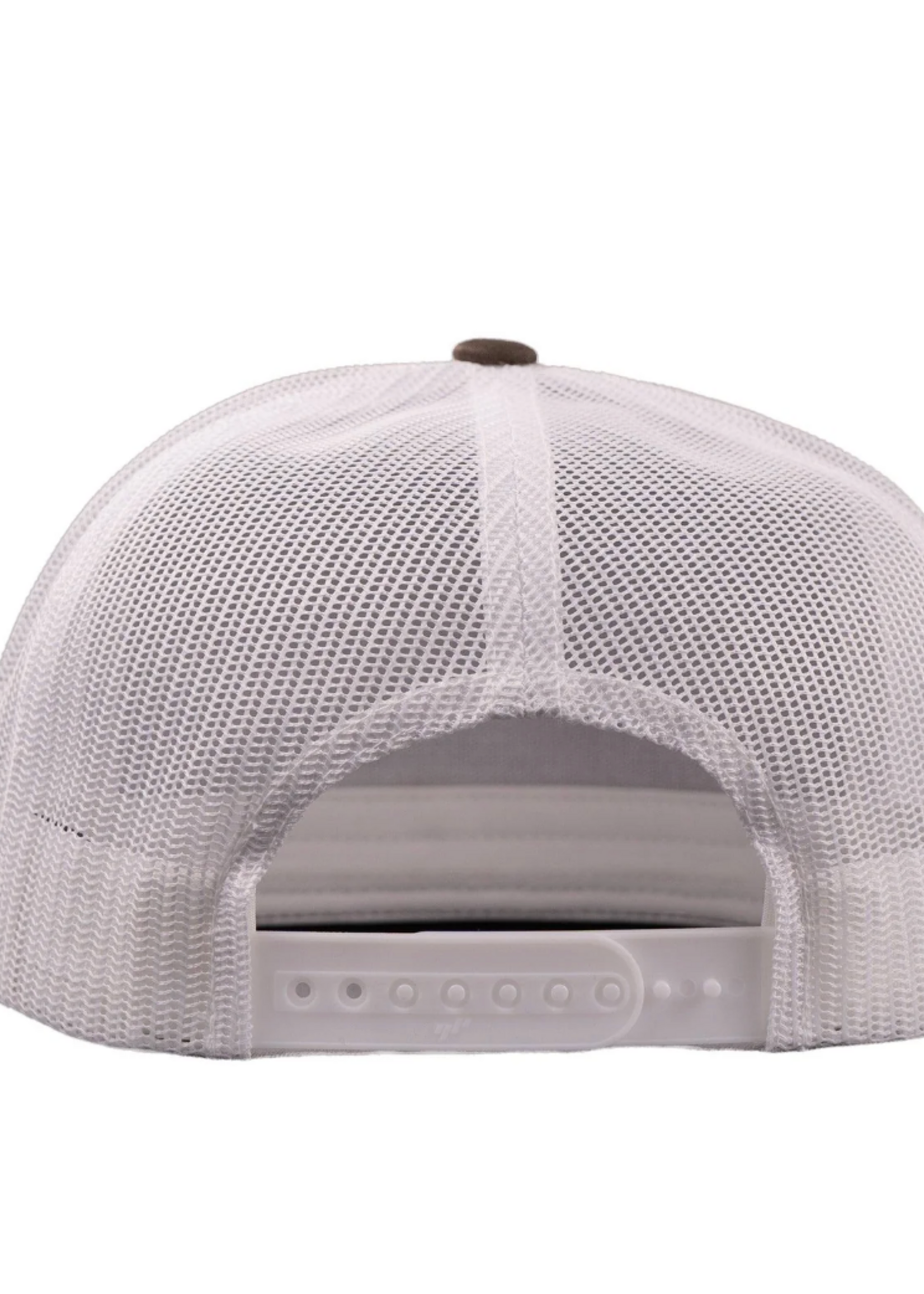 Lazy J Ranch Brown & White Dust Storm Classic Five Panel Trucker Hat