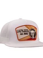 Lazy J Ranch White Daybreak Classic Five Panel Trucker Hat