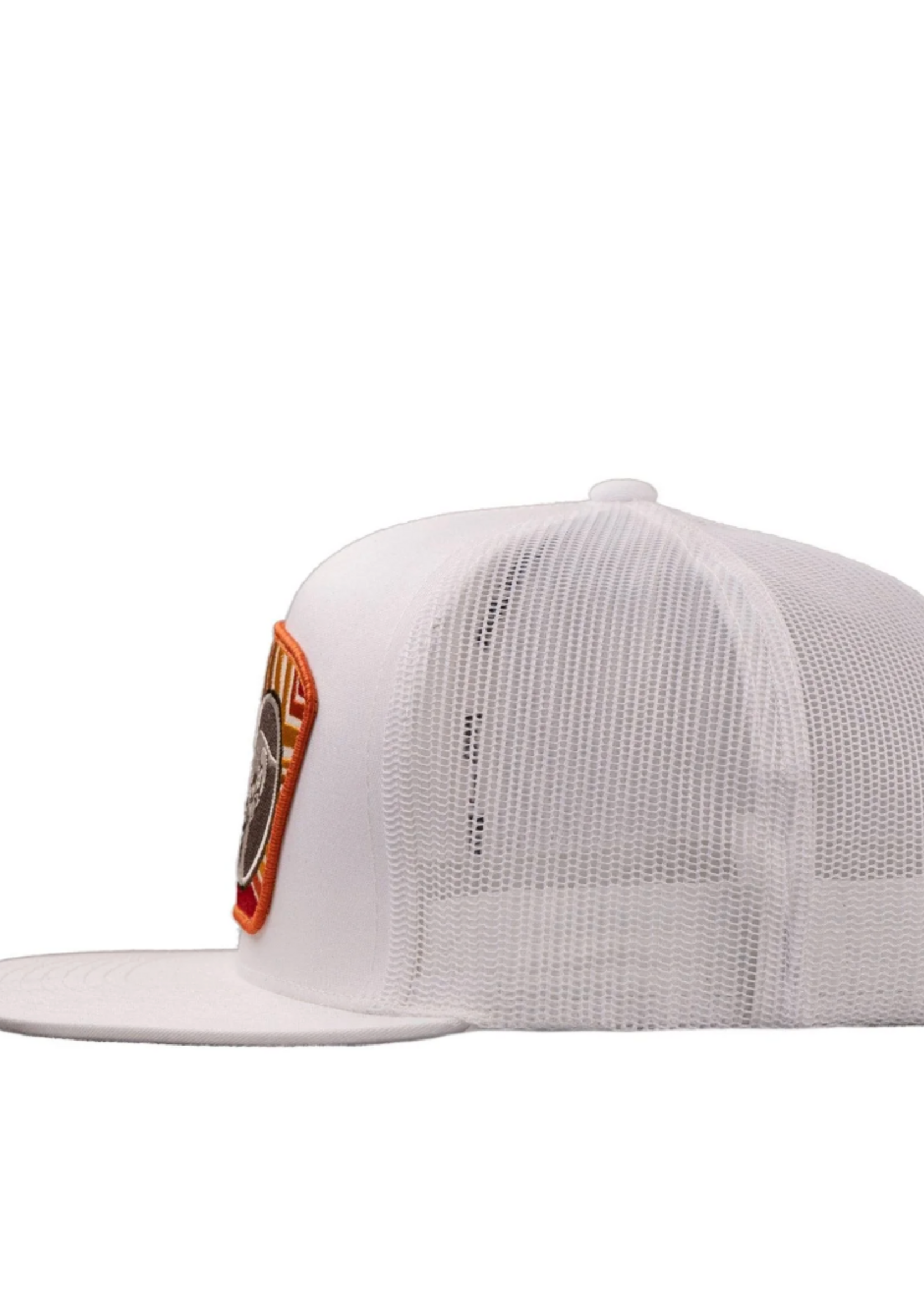 Lazy J Ranch White Daybreak Classic Five Panel Trucker Hat
