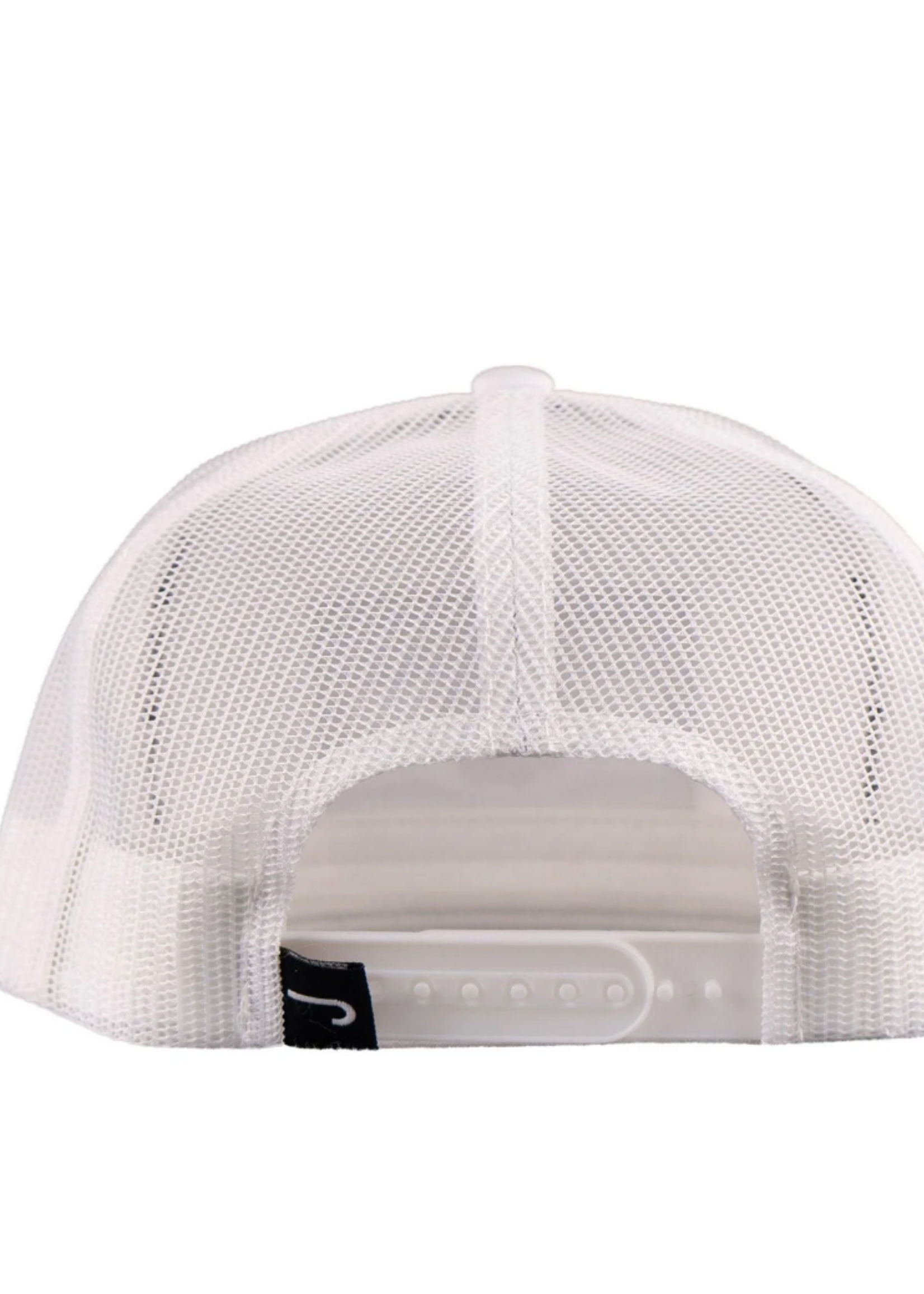 Lazy J Ranch White Fort Worth Classic Five Panel Trucker Hat