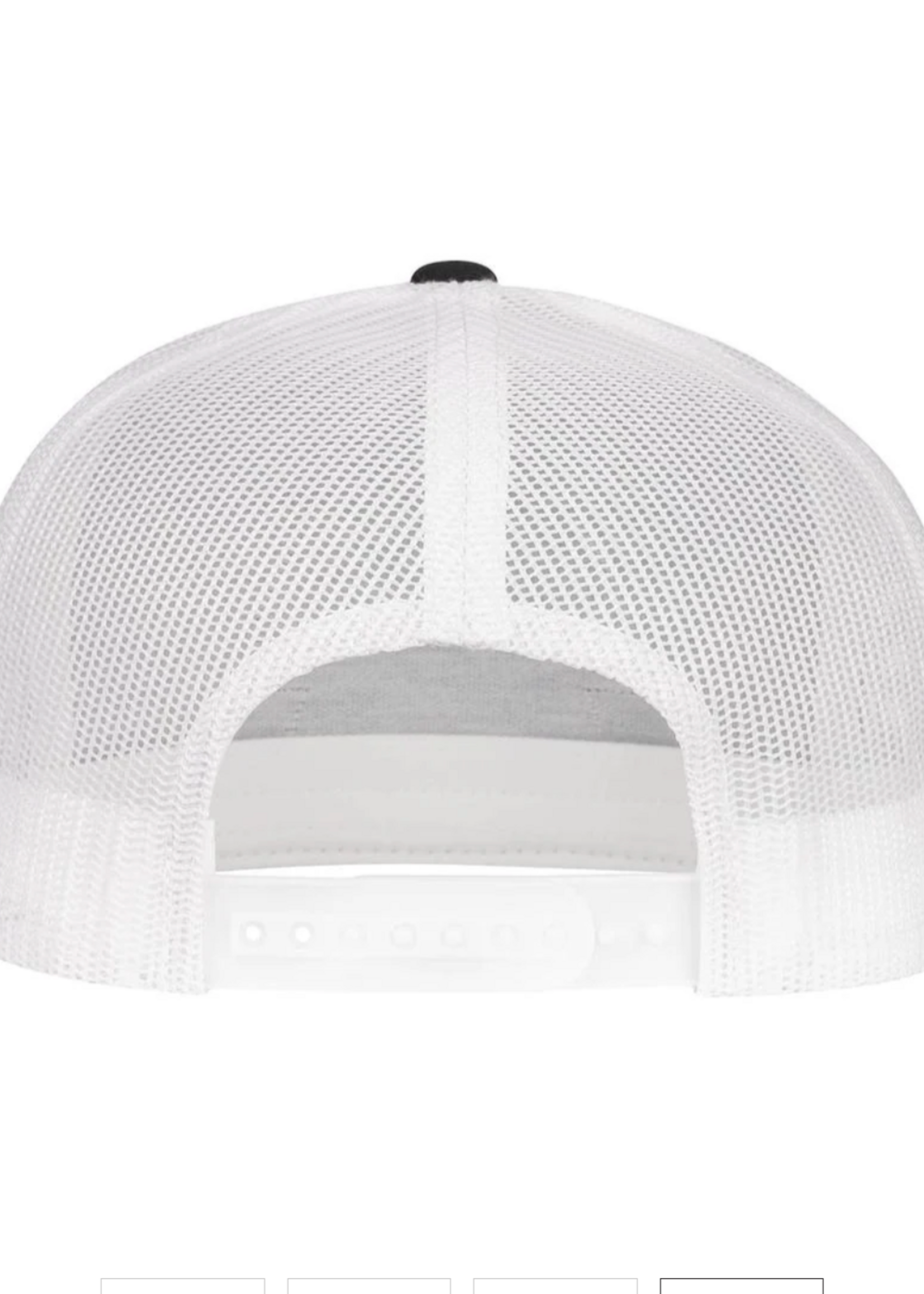 Lazy J Ranch Black & White USA Arrowhead Classic Five Panel Trucker Hat