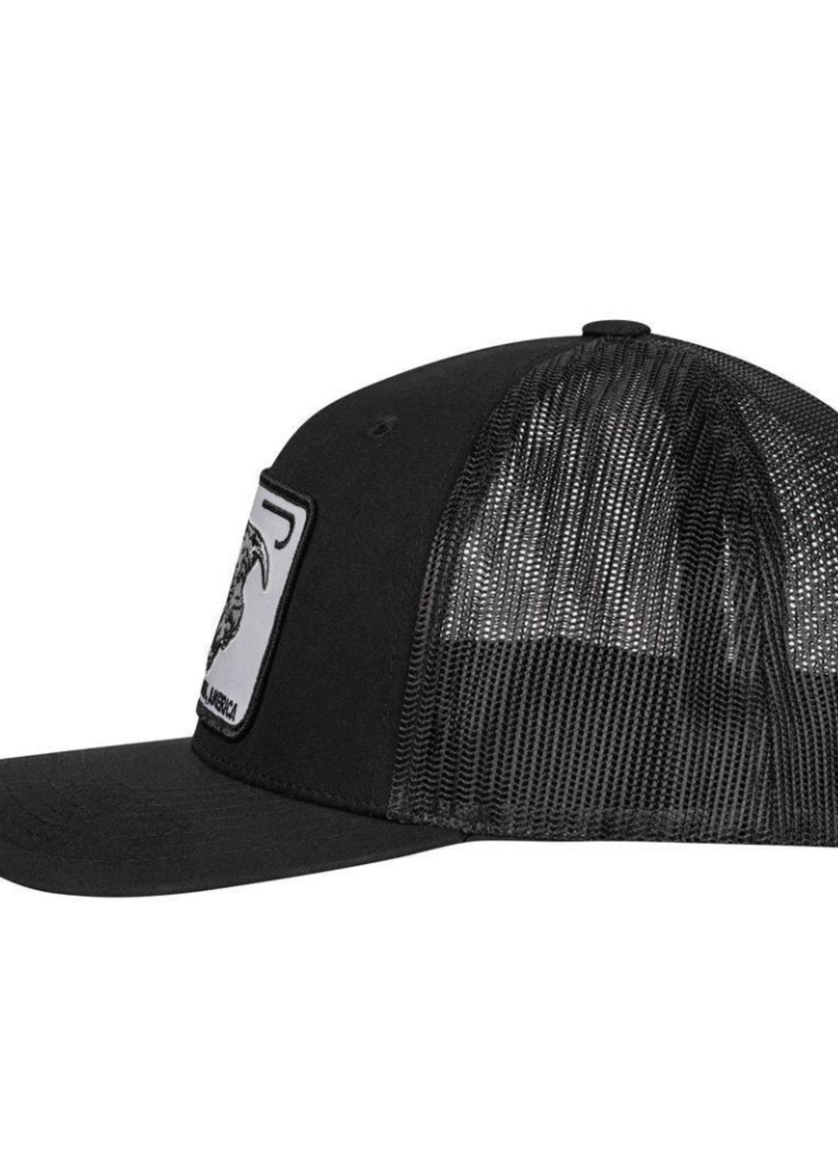 Lazy J Ranch Black Willow Cattle Headquarters Mid Profile Trucker Hat
