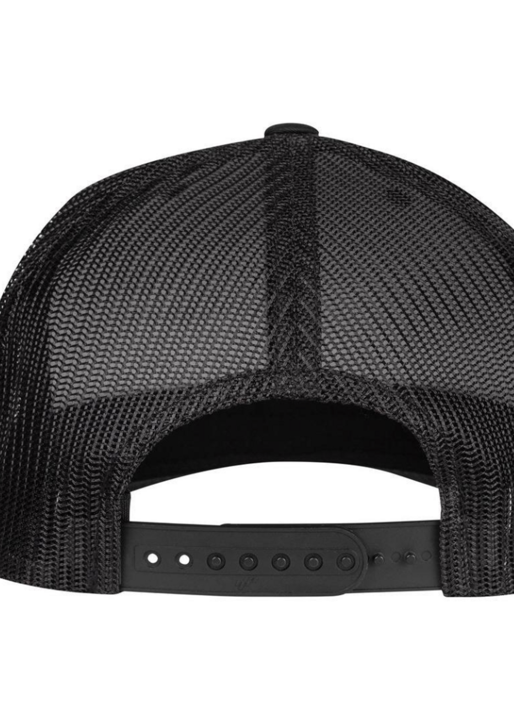 Lazy J Ranch Black Willow Cattle Headquarters Mid Profile Trucker Hat