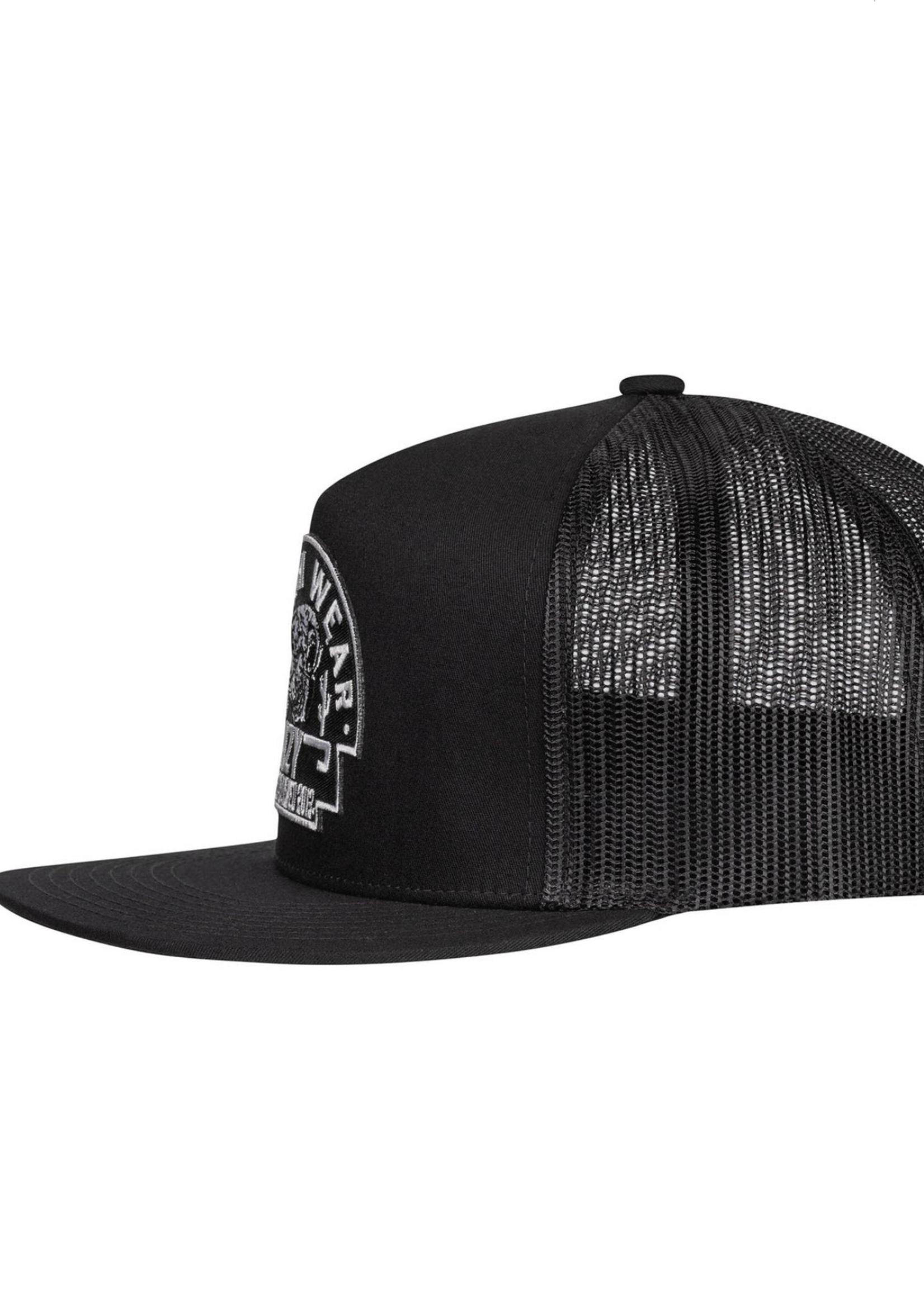 Lazy J Ranch Black Arrowhead Classic Five Panel Trucker Hat