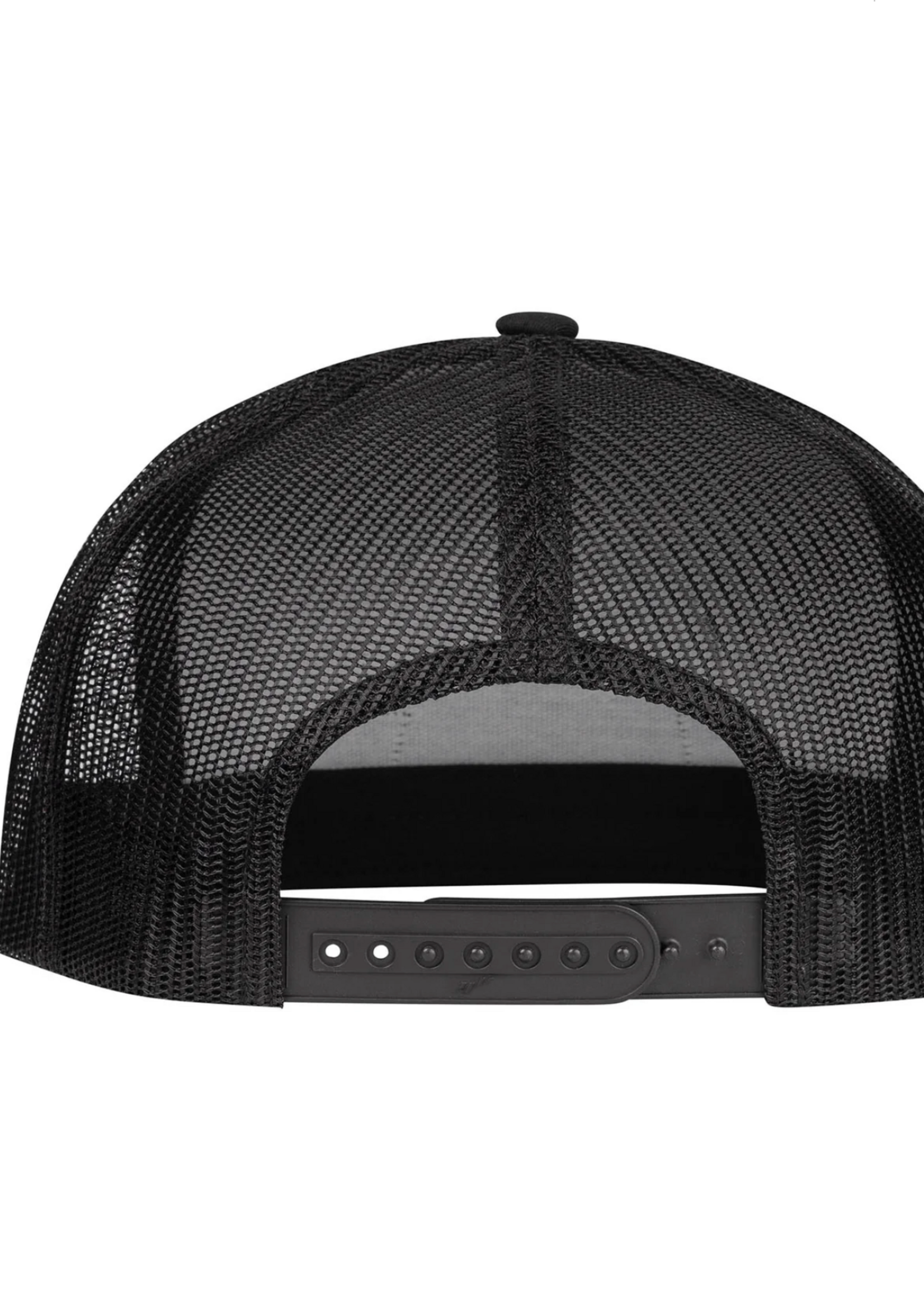 Lazy J Ranch Black Arrowhead Classic Five Panel Trucker Hat