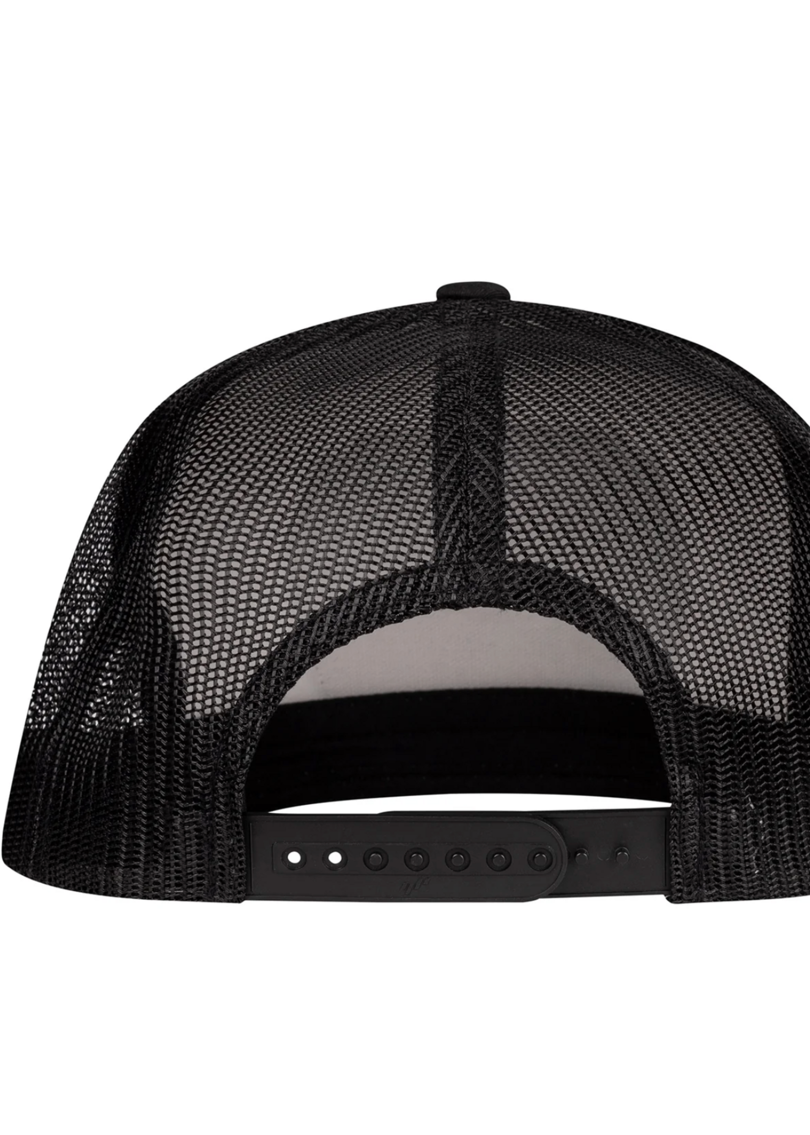 Lazy J Ranch White & Black Desert Show Time Classic Five Panel Trucker Hat