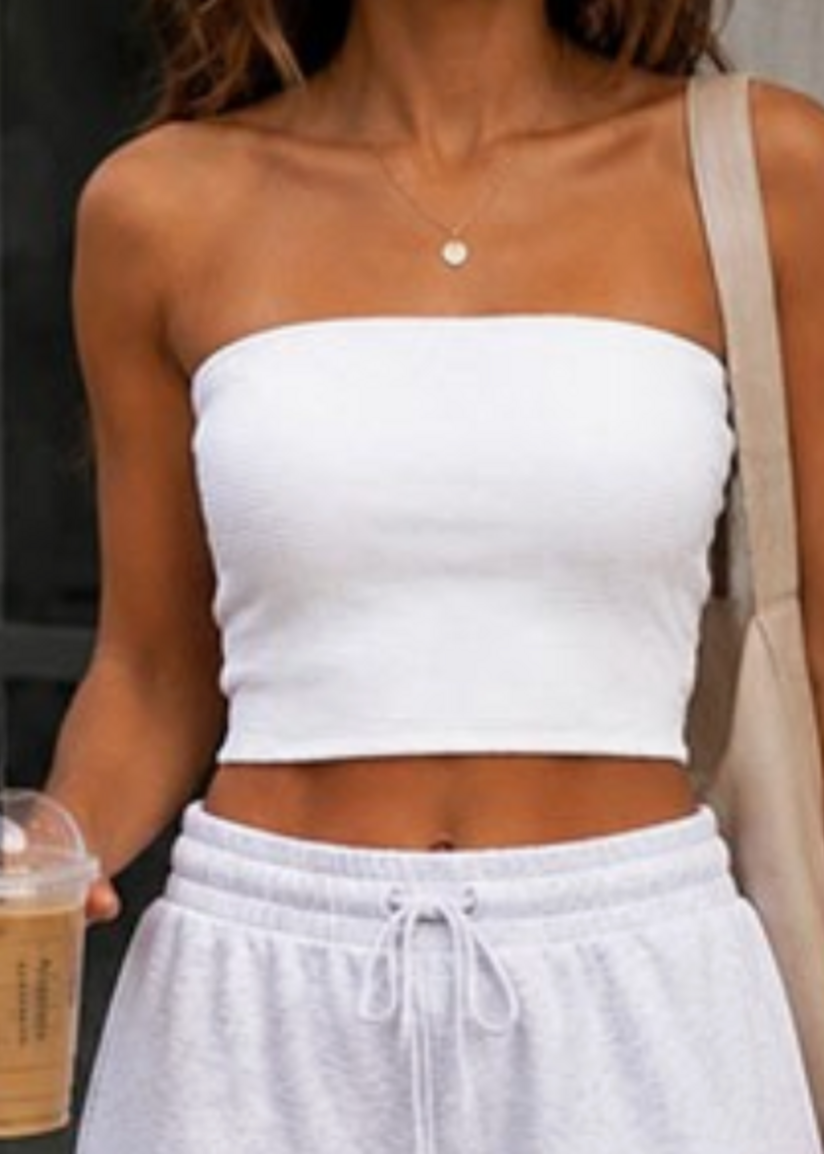 Just Vibes Tube Top