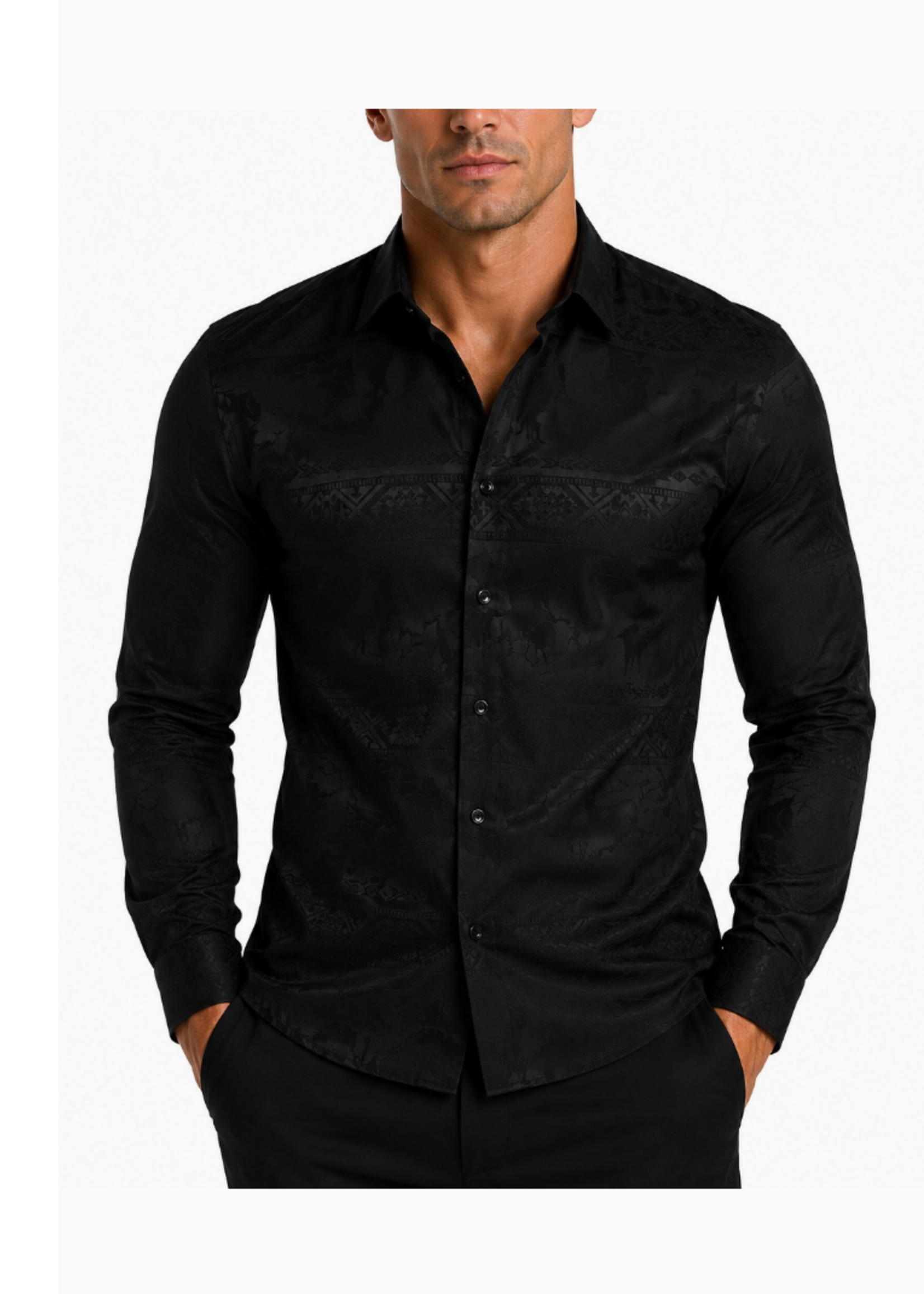 Y Que Me Importa Button Down Shirt