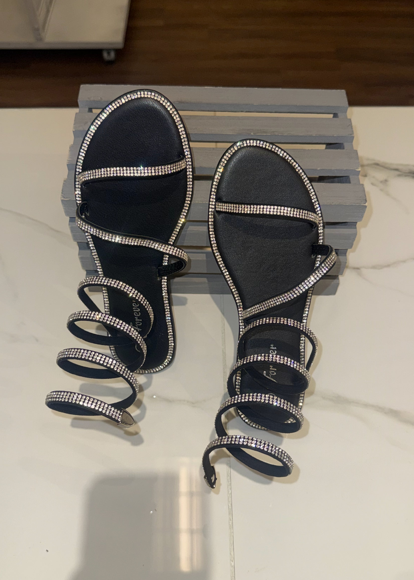 Loyalty Always Sandals BLACK