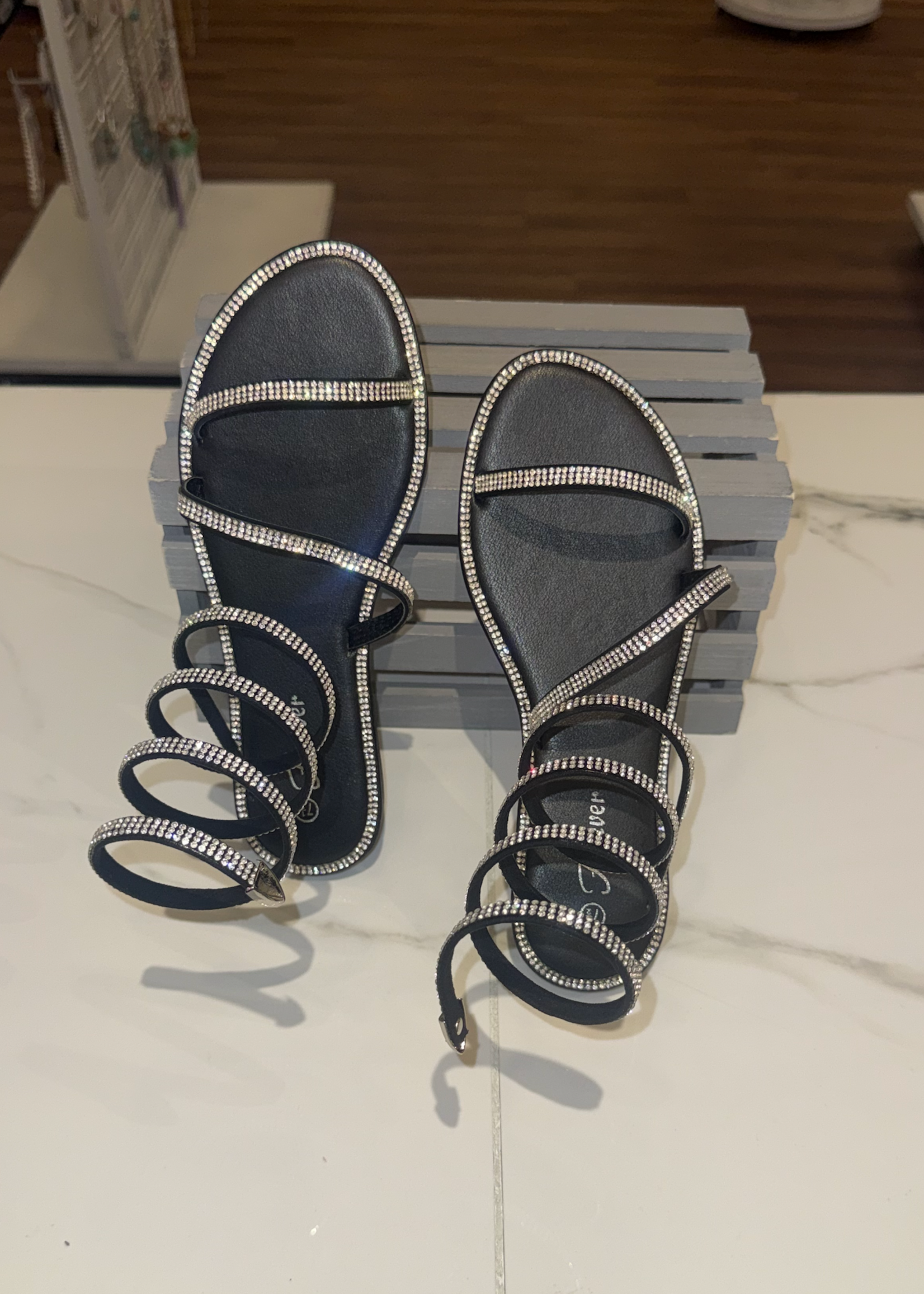 Loyalty Always Sandals BLACK