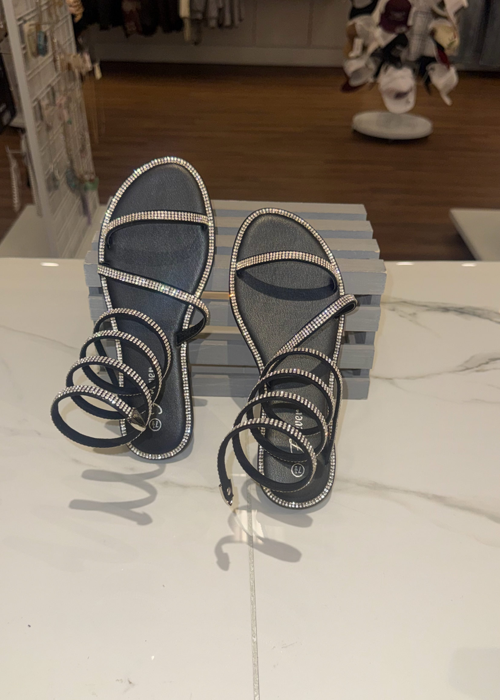 Loyalty Always Sandals BLACK