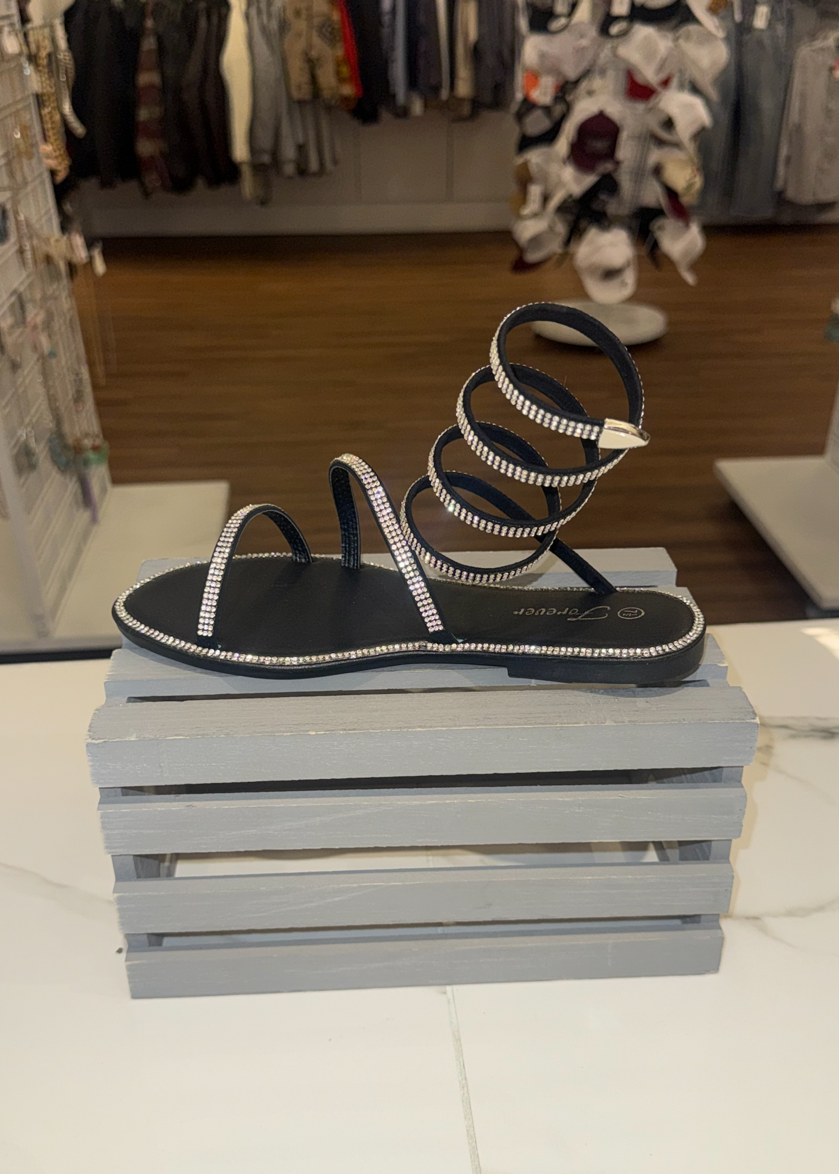 Loyalty Always Sandals BLACK
