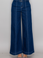 So Effortless Wide Leg Denim Pants
