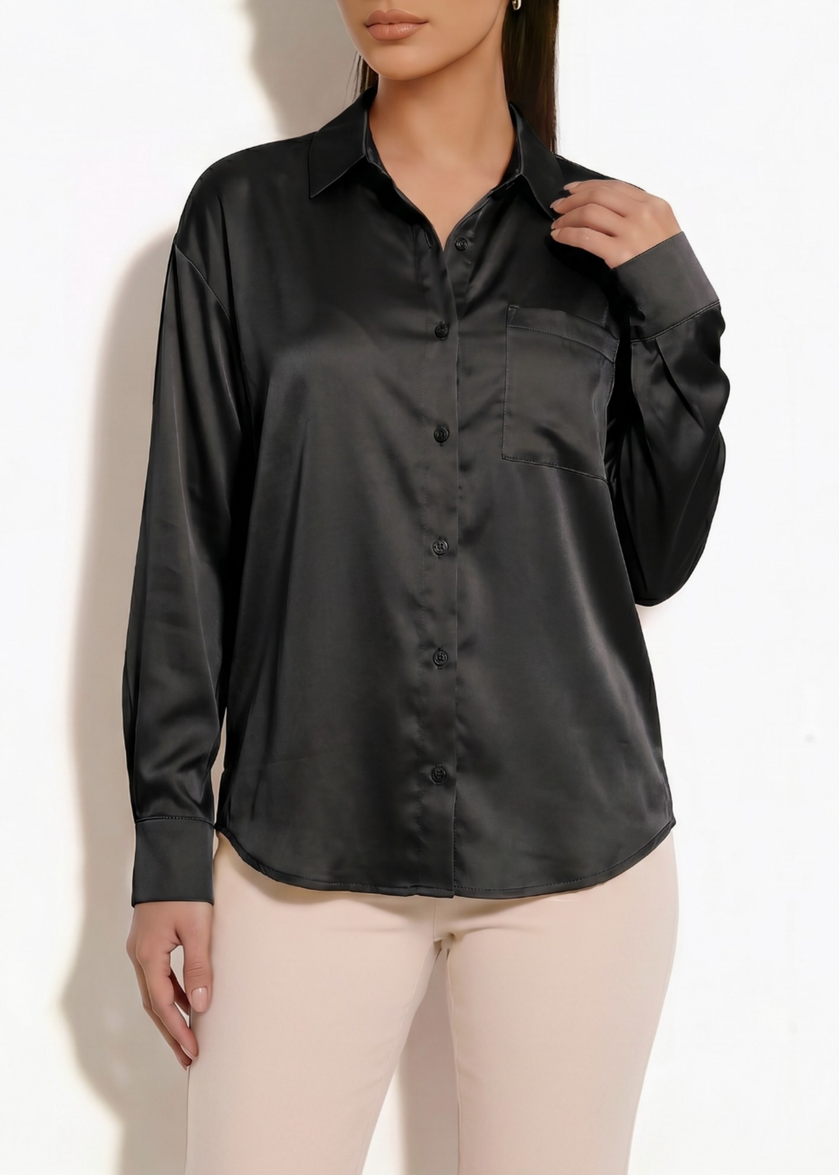 The Good Feeling Top BLACK