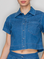 Maybe One Day Denim Top