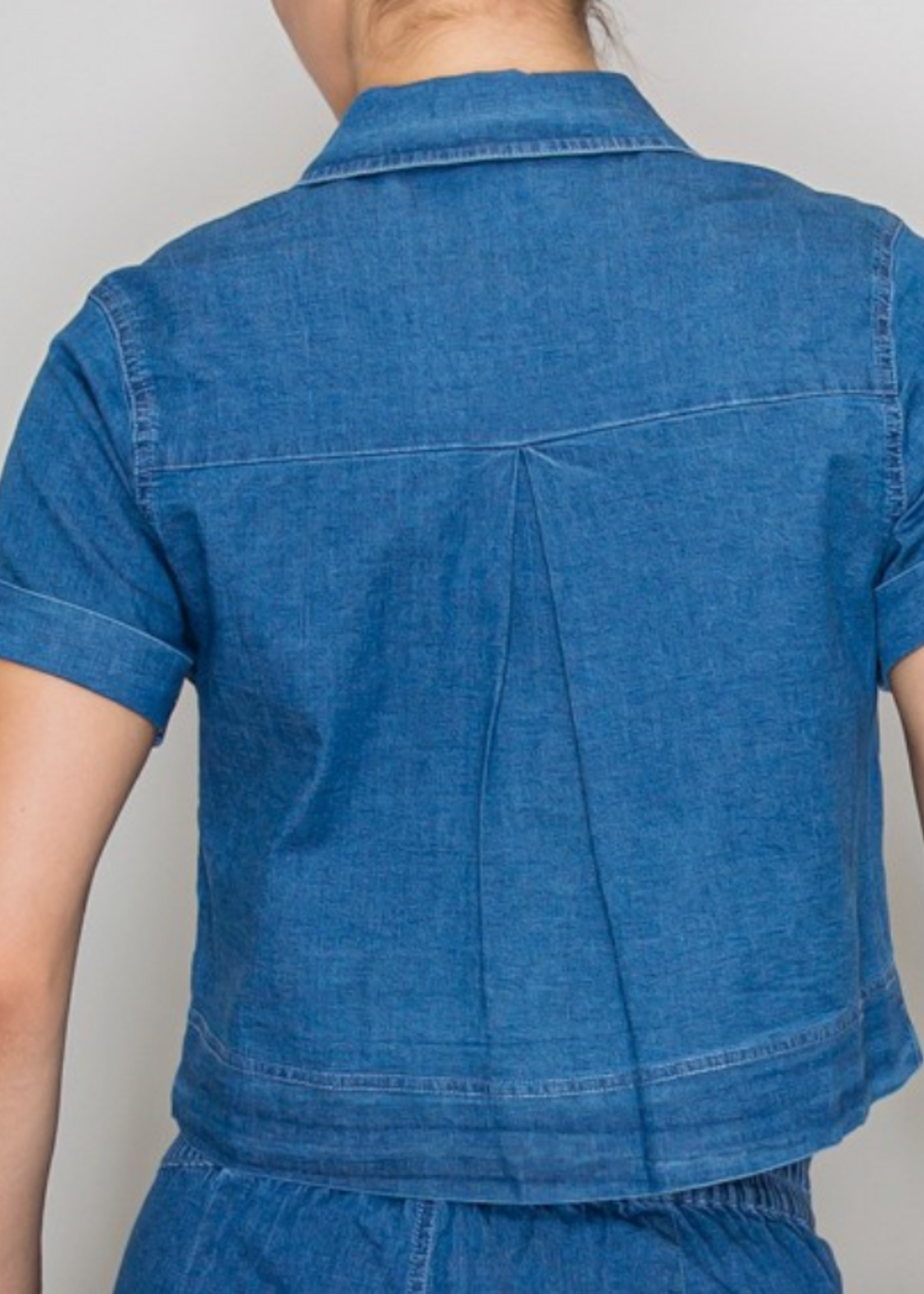 Maybe One Day Denim Top