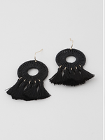 Last Touch Earrings BLACK