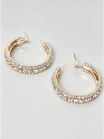 Nobody Baby Hoop Earrings GOLD